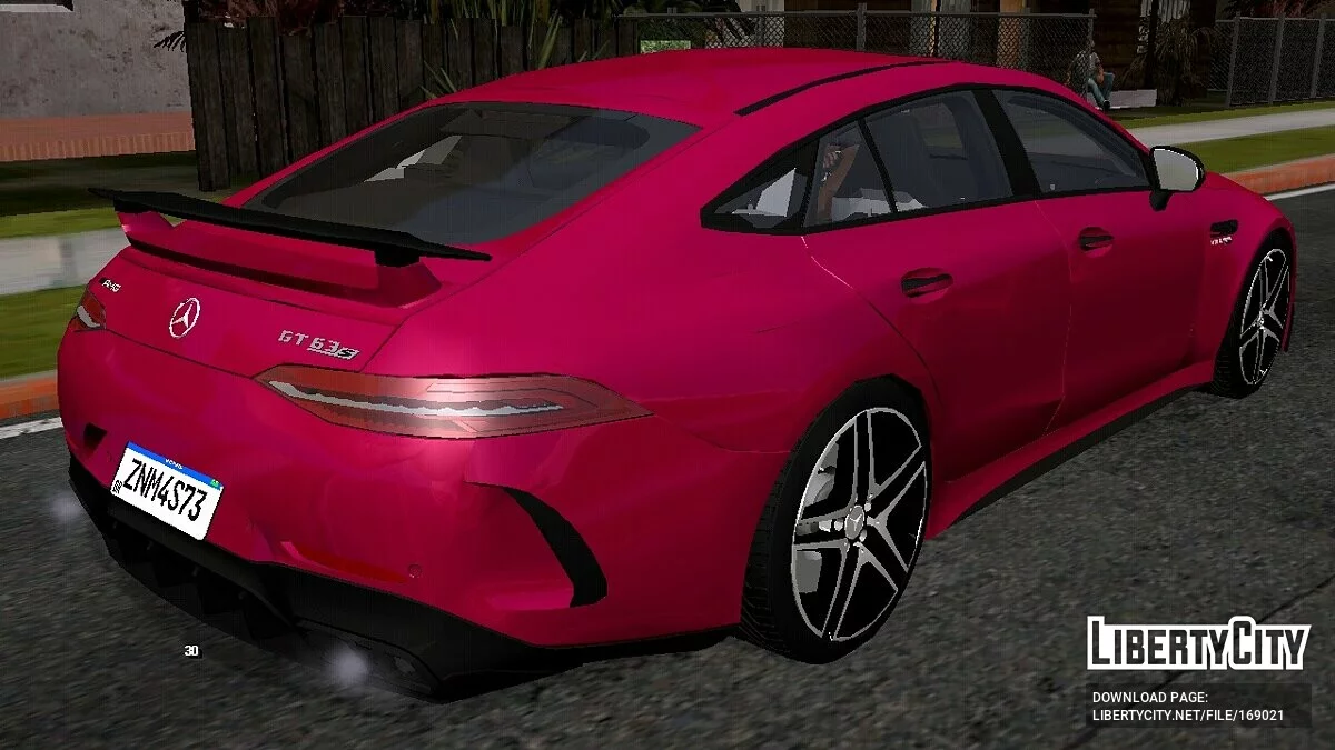 Mercedes-Benz GT63 (только DFF) / GTA San Andreas (iOS, Android)