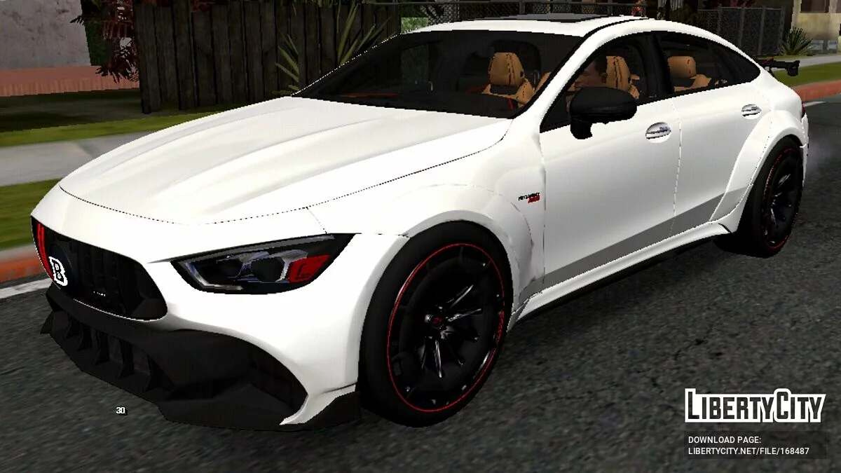Mercedes-Benz GT900 (только DFF) / GTA San Andreas (iOS, Android)
