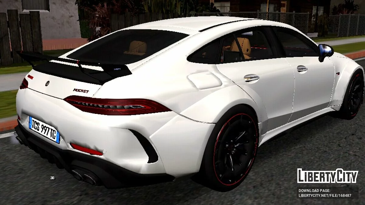 Mercedes-Benz GT900 (только DFF) / GTA San Andreas (iOS, Android)