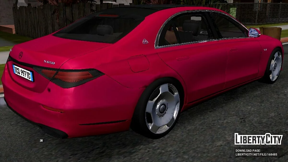 Mercedes-Benz S650 Maybach W223 (только DFF) / GTA San Andreas (iOS, Android)