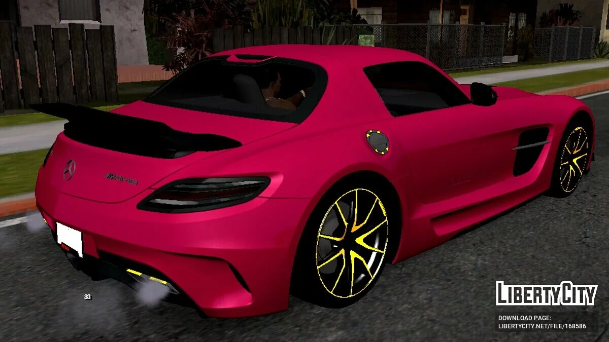 Mercedes-Benz SLS AMG (только DFF) / GTA San Andreas (iOS, Android)