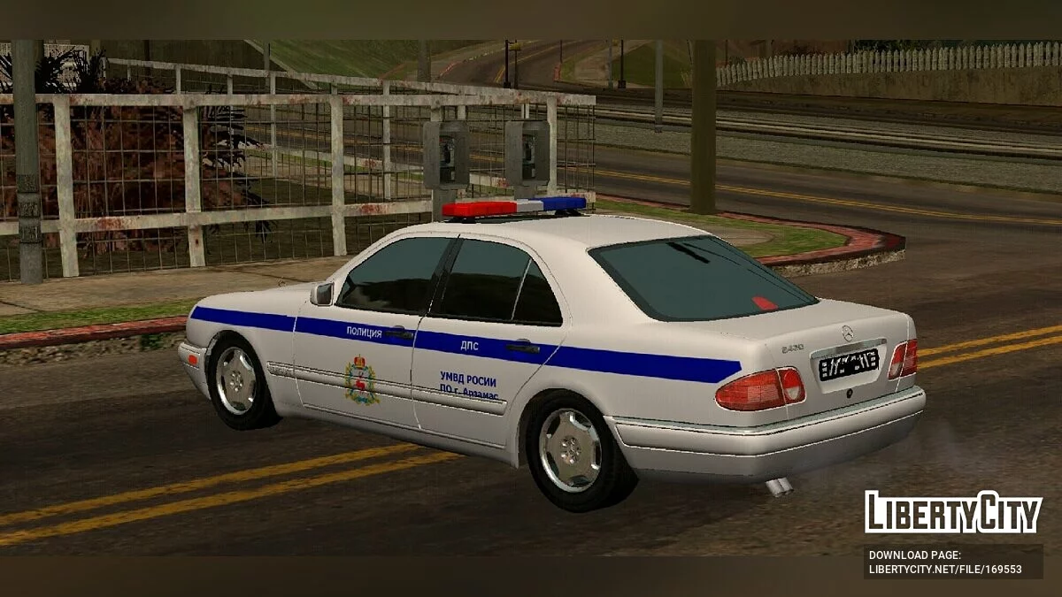 Mercedes - Полиция / GTA San Andreas (iOS, Android)