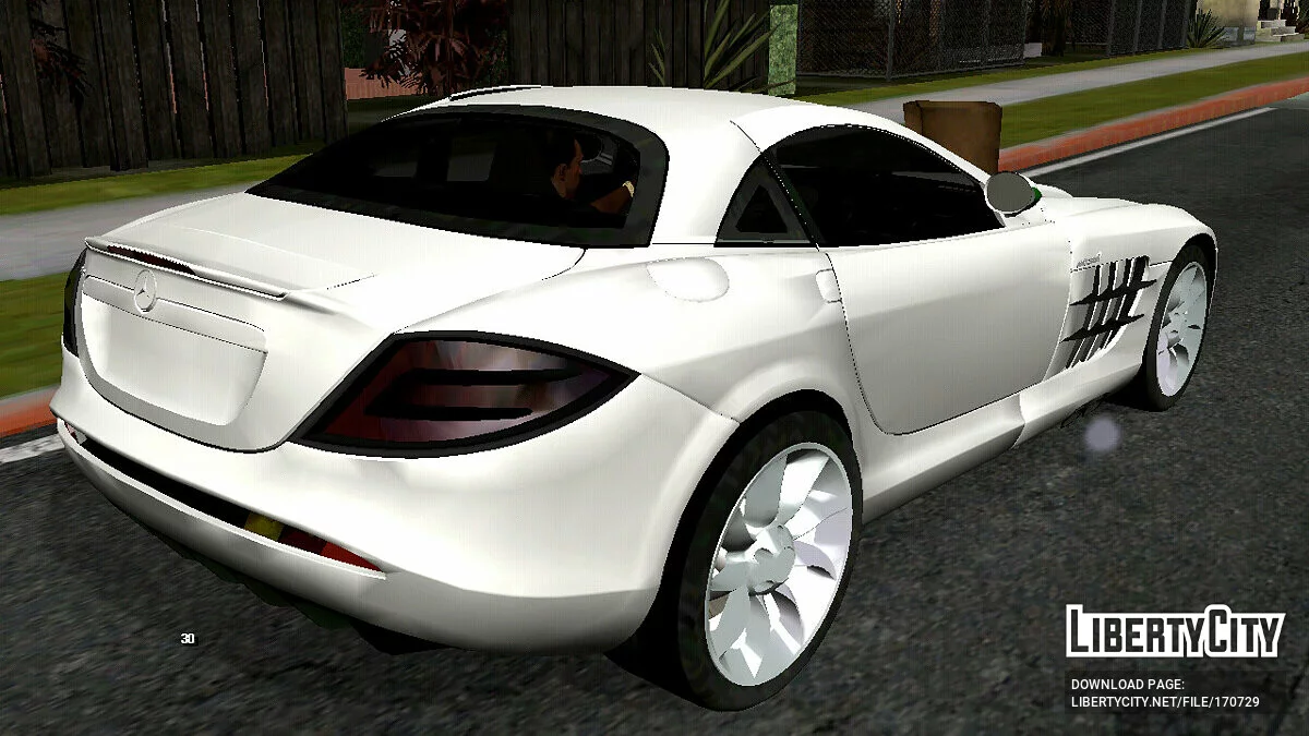 McLaren Mercedes SLR (только DFF) / GTA San Andreas (iOS, Android)