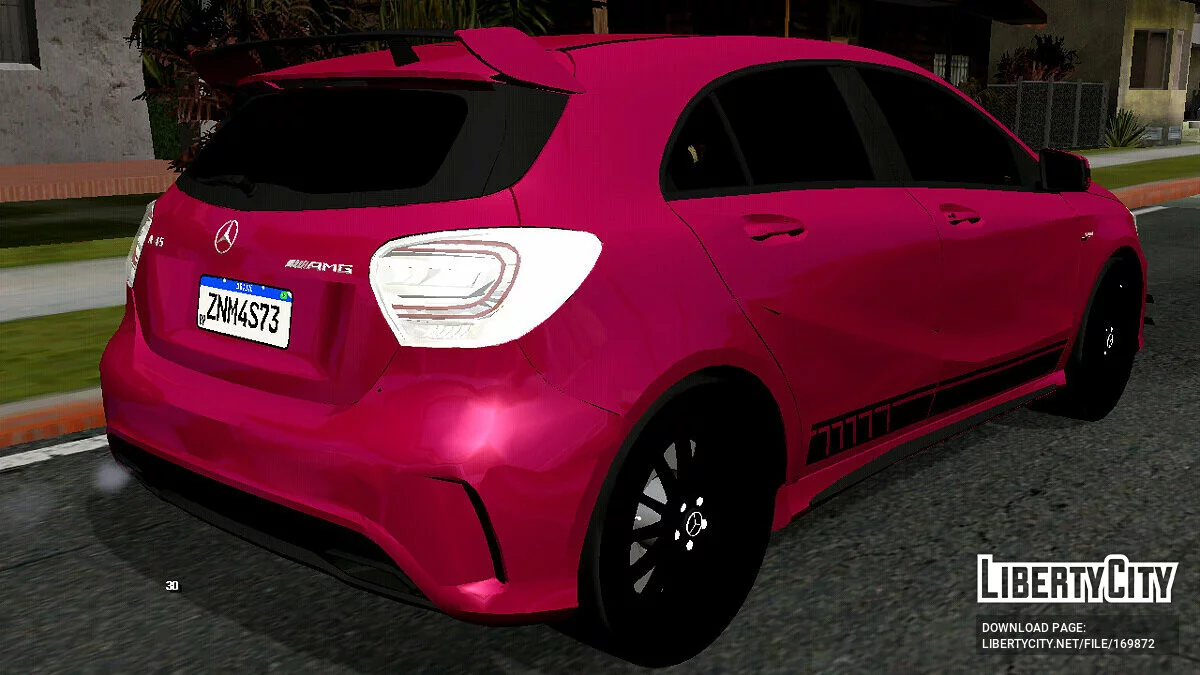 Mercedes-Benz A45 AMG (только DFF) / GTA San Andreas (iOS, Android)