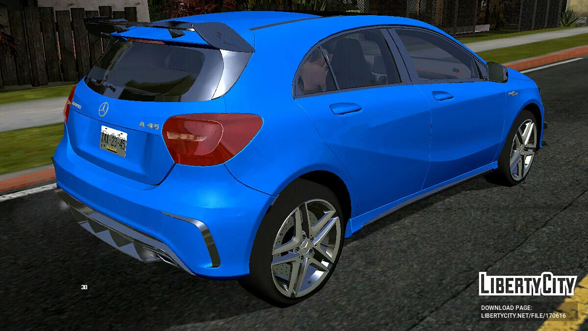Mercedes-Benz Amg A45 (только DFF) / GTA San Andreas (iOS, Android)