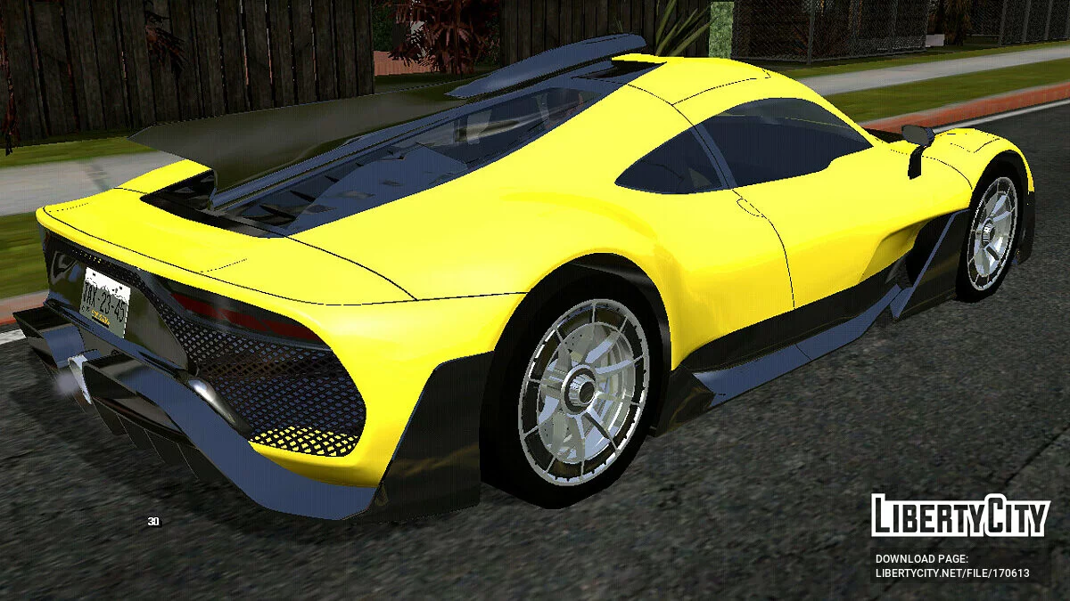Mercedes-Benz Amg Project One (только DFF) / GTA San Andreas (iOS, Android)