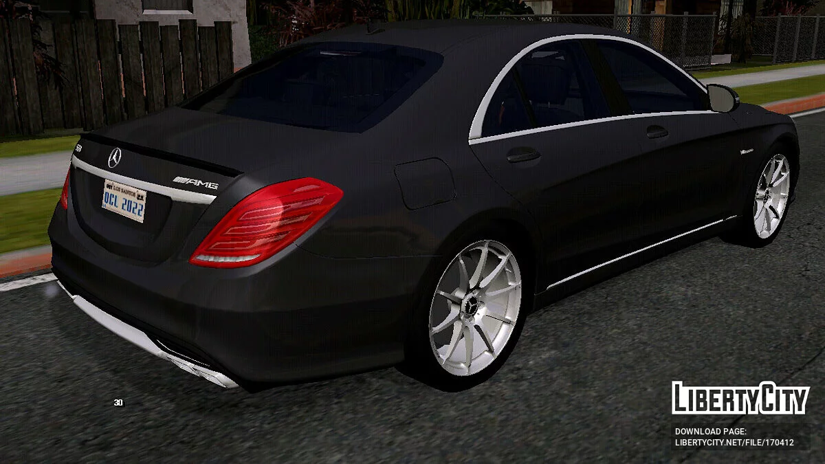 Mercedes-Benz S63 AMG (только DFF) / GTA San Andreas (iOS, Android)