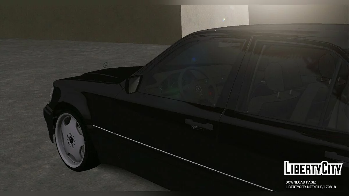 Mercedes-Benz W124 E500 AMG / GTA San Andreas (iOS, Android)