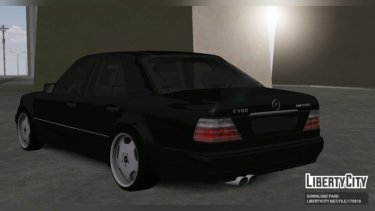 Скачать Mercedes-Benz W124 E500 AMG для GTA San Andreas (iOS, Android)