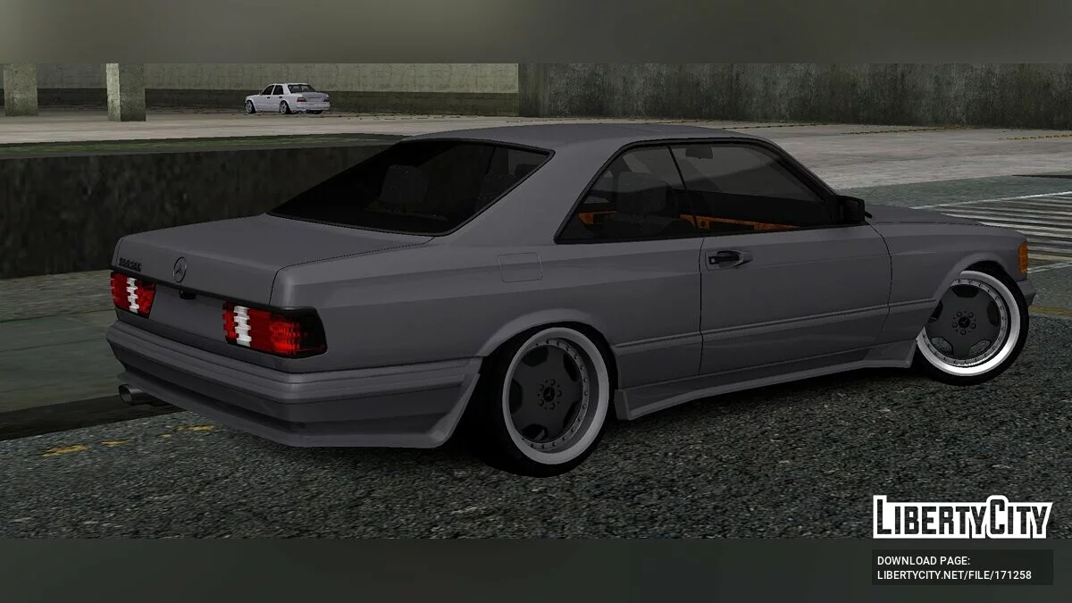 Mercedes-Benz 560 SEC / GTA San Andreas (iOS, Android)