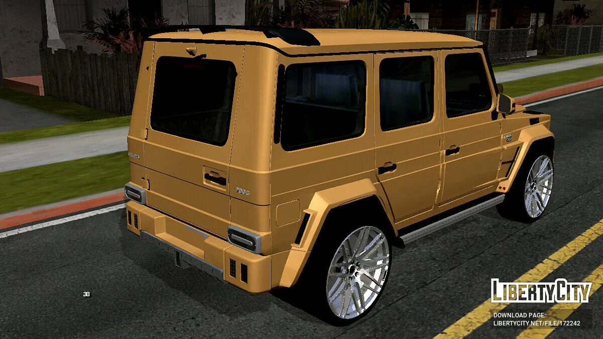 Mercedes-Benz Brabus G700 (только DFF) / GTA San Andreas (iOS, Android)