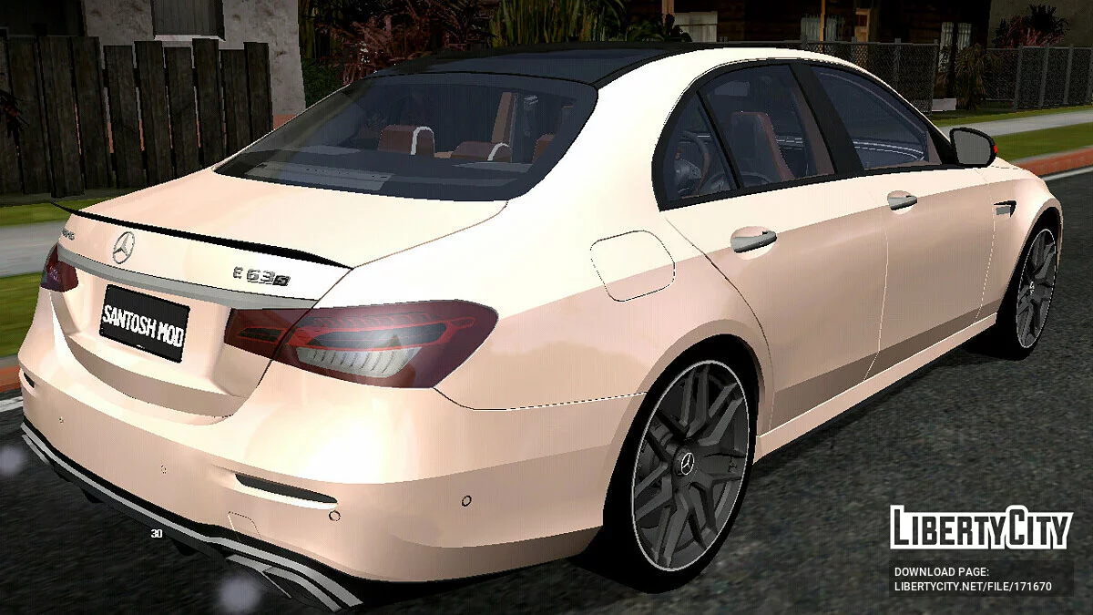 Mercedes-Benz E63s Amg 2021 (только DFF) / GTA San Andreas (iOS, Android)
