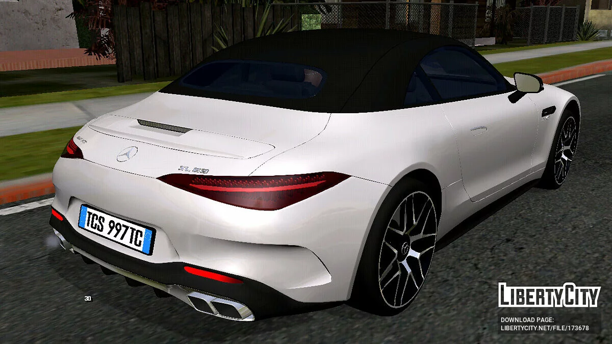 2022 Mercedes-Benz SL63 AMG (только DFF) / GTA San Andreas (iOS, Android)
