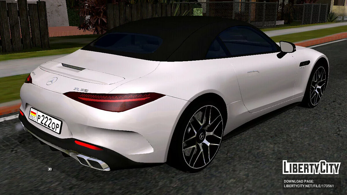 2022 Mercedes-Benz SL63 AMG / GTA San Andreas (iOS, Android)