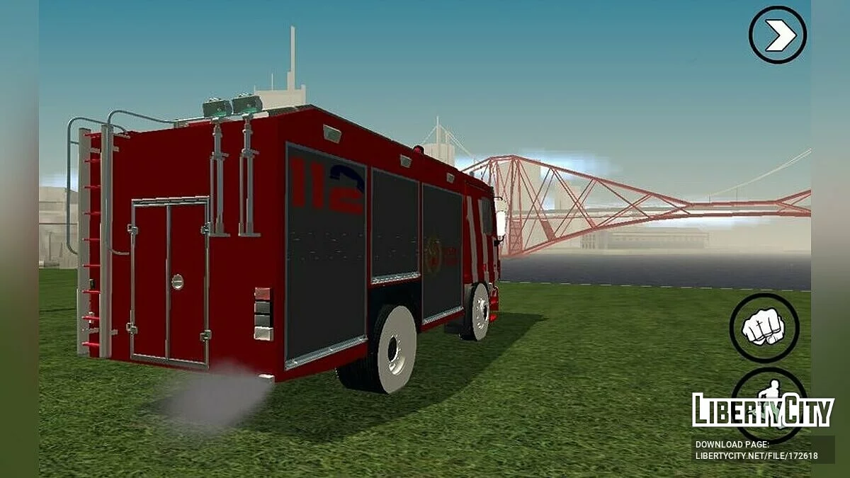 Mercedes-Benz Actros / GTA San Andreas (iOS, Android)