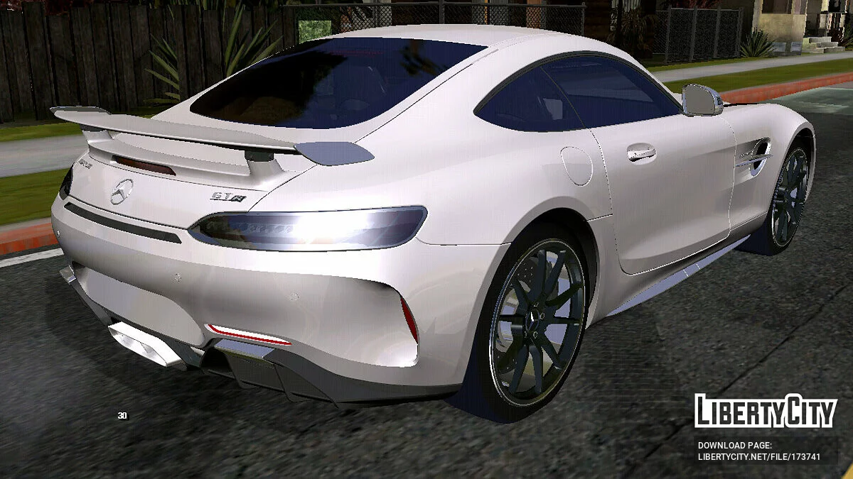 Mercedes-Benz AMG GT-R (только DFF) / GTA San Andreas (iOS, Android)