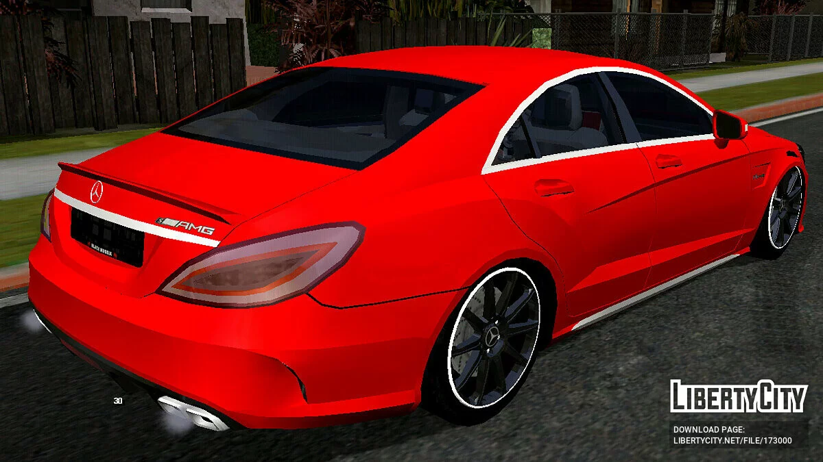 Mercedes-Benz CLS63 / GTA San Andreas (iOS, Android)
