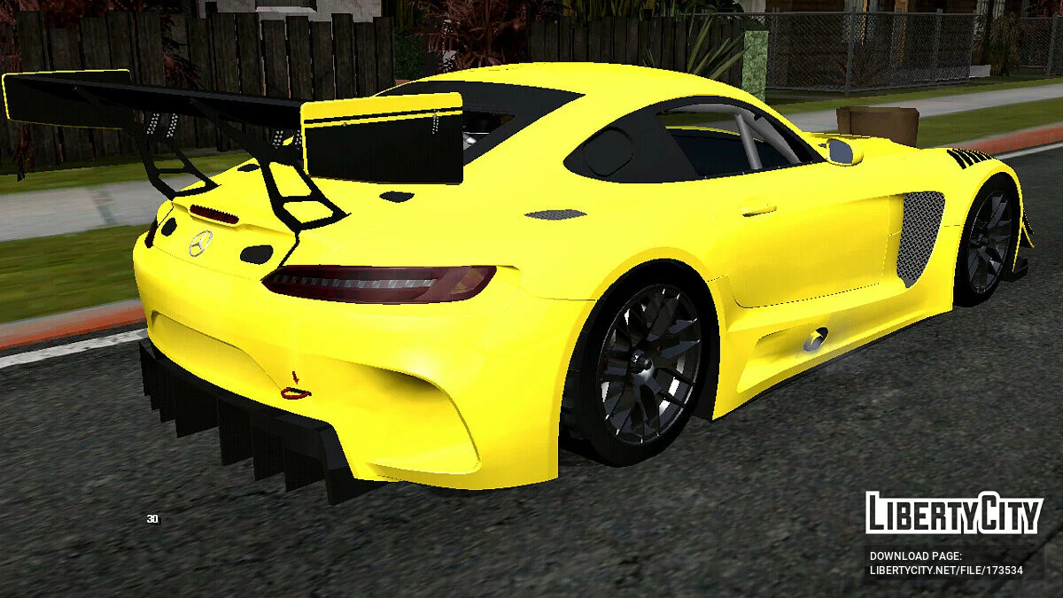 Mercedes-Benz GT3 (только DFF) / GTA San Andreas (iOS, Android)
