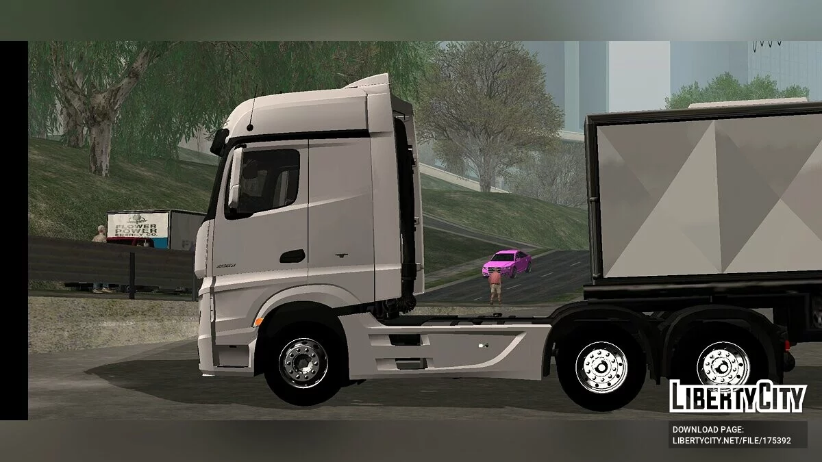 Mercedes-Benz Actros 2563 (только DFF) / GTA San Andreas (iOS, Android)