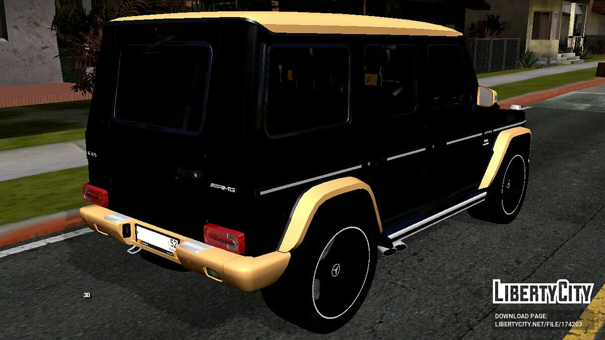 Mercedes-Benz G65 AMG / GTA San Andreas (iOS, Android)