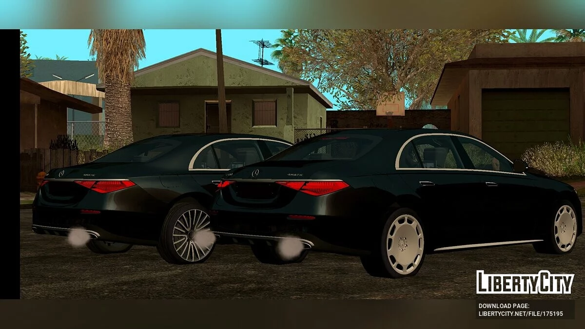 Mercedes-Benz s500 w223 4matic (только DFF) / GTA San Andreas (iOS, Android)
