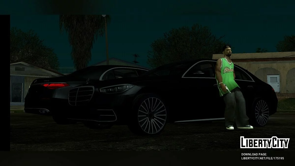 Mercedes-Benz s500 w223 4matic (только DFF) / GTA San Andreas (iOS, Android)