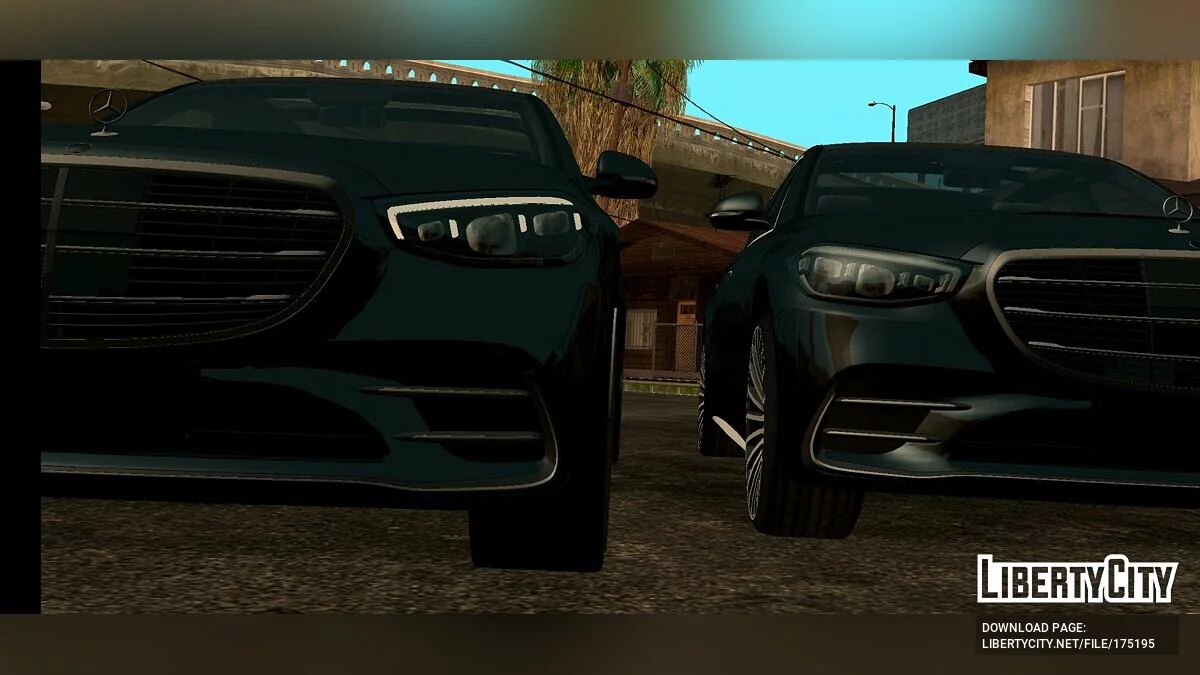 Mercedes-Benz s500 w223 4matic (только DFF) / GTA San Andreas (iOS, Android)