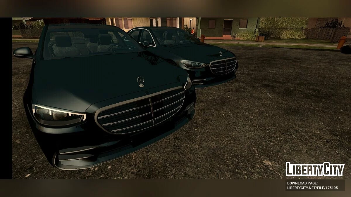 Mercedes-Benz s500 w223 4matic (только DFF) / GTA San Andreas (iOS, Android)