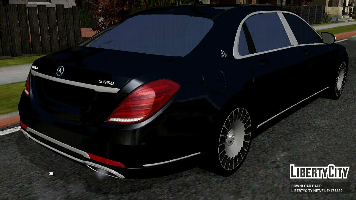 Mercedes-Benz S650 (только DFF) / GTA San Andreas (iOS, Android)