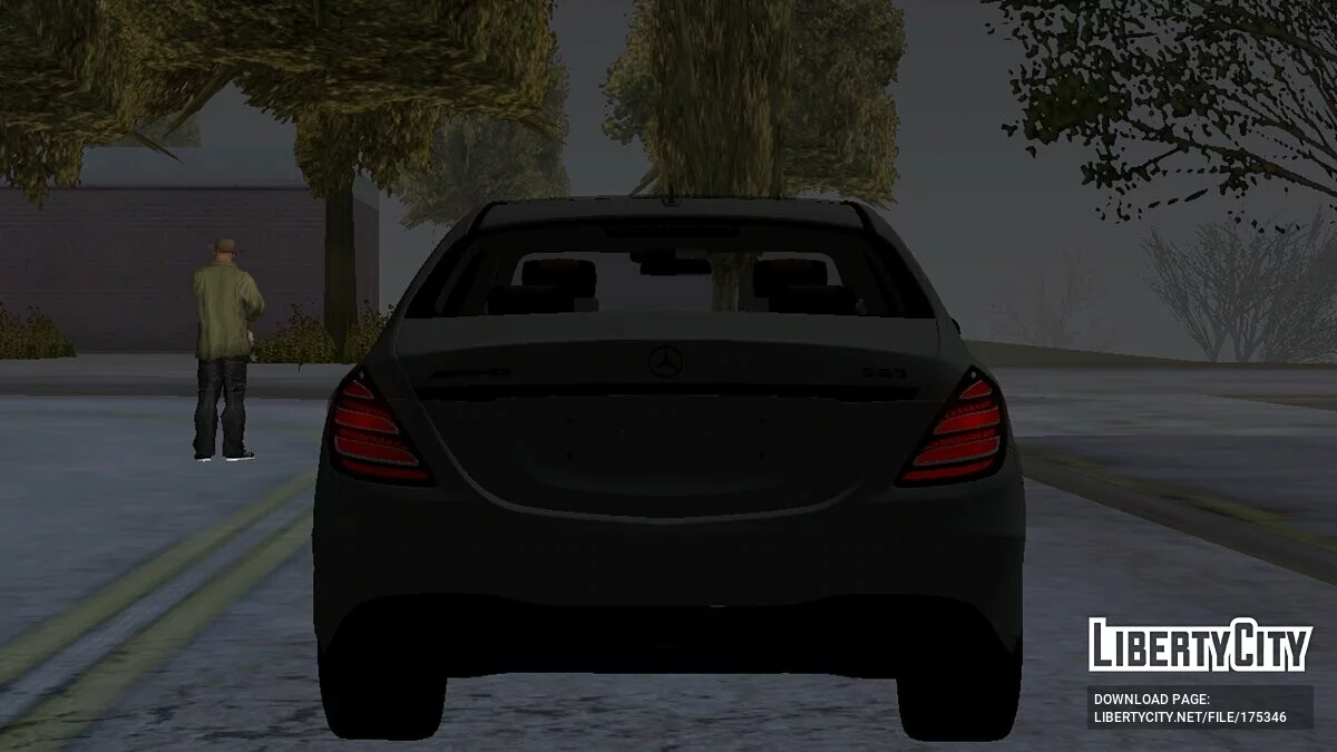 Mercedes Benz W222 S63 AMG 2018 (DFF ONLY) / GTA San Andreas (iOS, Android)