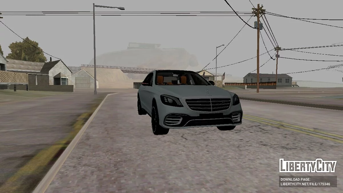 Mercedes Benz W222 S63 AMG 2018 (DFF ONLY) / GTA San Andreas (iOS, Android)