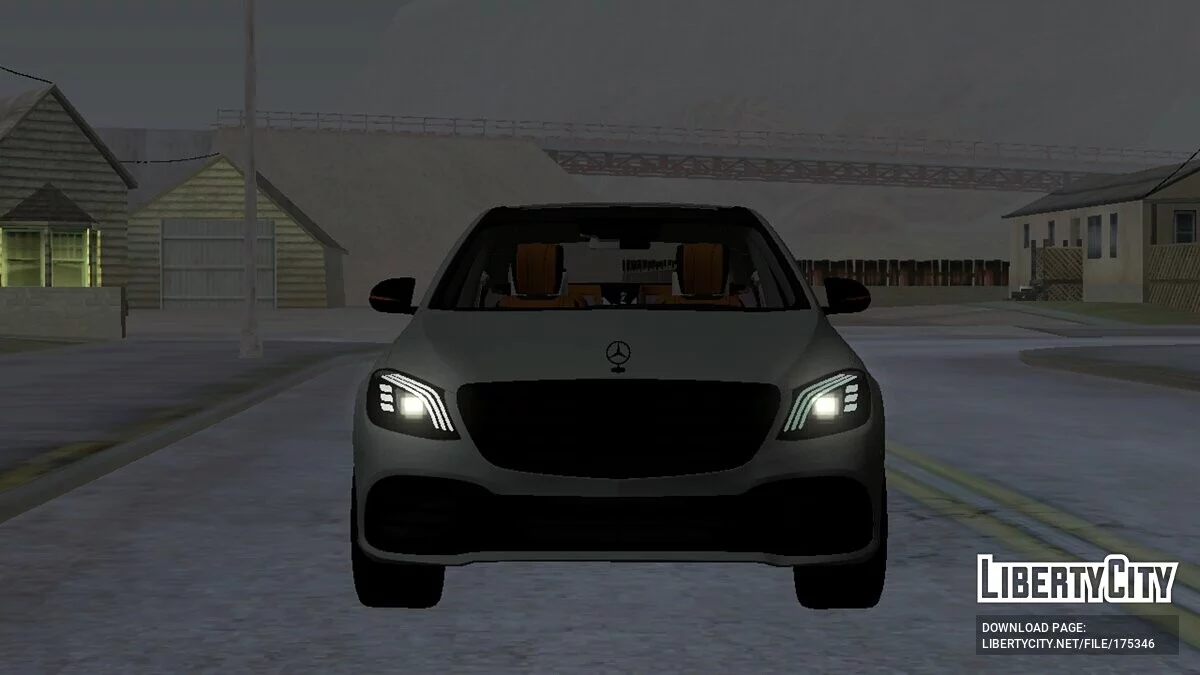 Mercedes Benz W222 S63 AMG 2018 (DFF ONLY) / GTA San Andreas (iOS, Android)