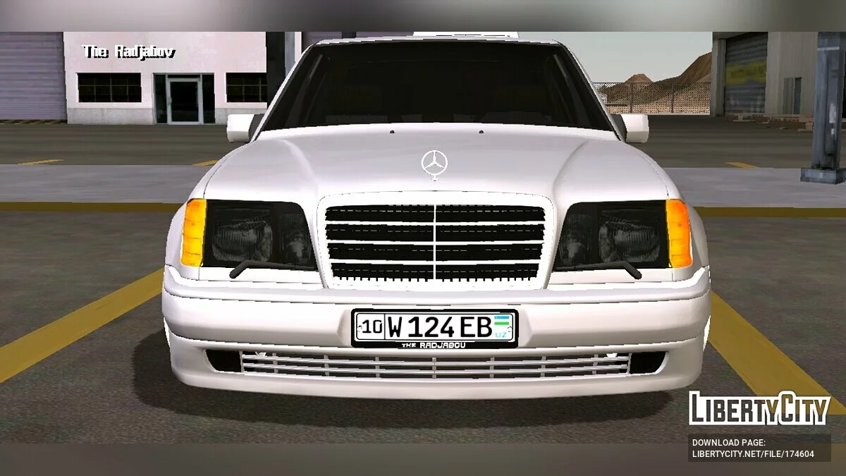 Mercedes-Benz W124 / GTA San Andreas (iOS, Android)