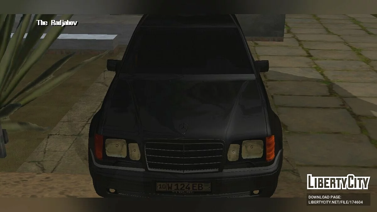 Mercedes-Benz W124 / GTA San Andreas (iOS, Android)