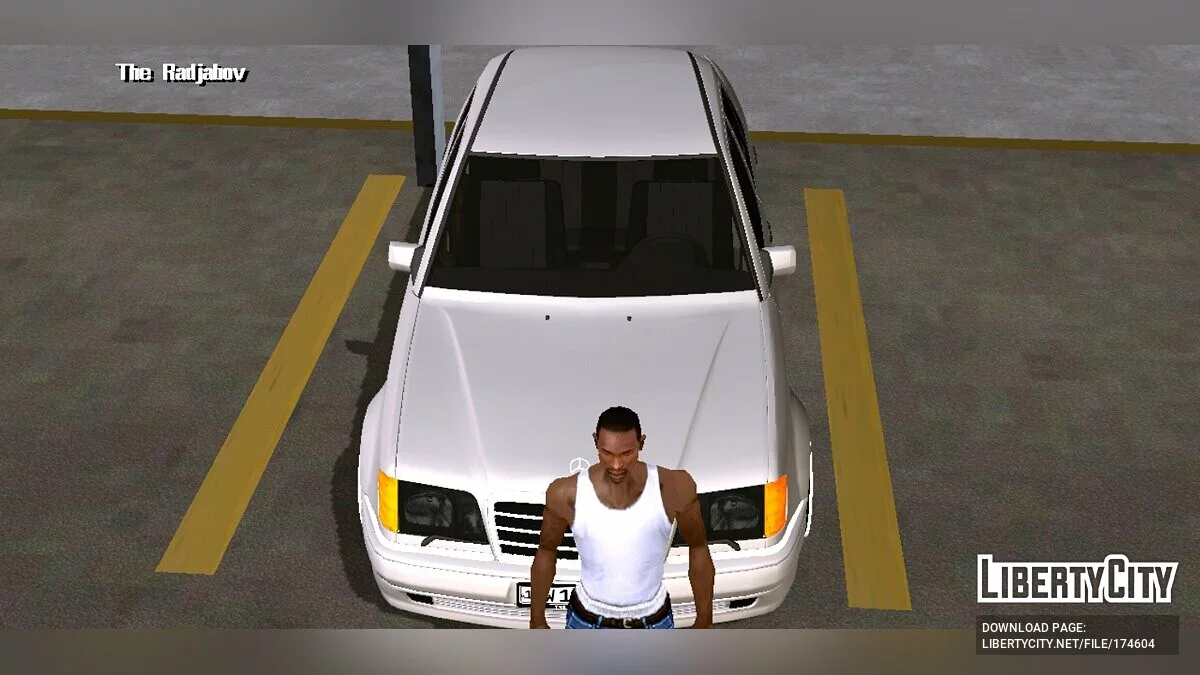 Mercedes-Benz W124 / GTA San Andreas (iOS, Android)