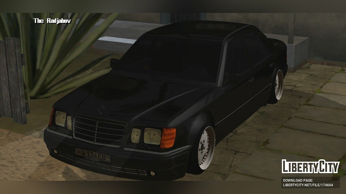 Скачать Mercedes-Benz W124 для GTA San Andreas (iOS, Android)