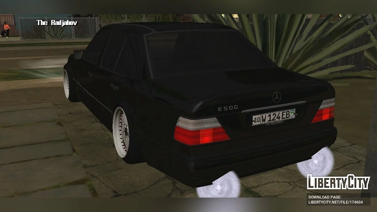 Mercedes-Benz W124 / GTA San Andreas (iOS, Android)