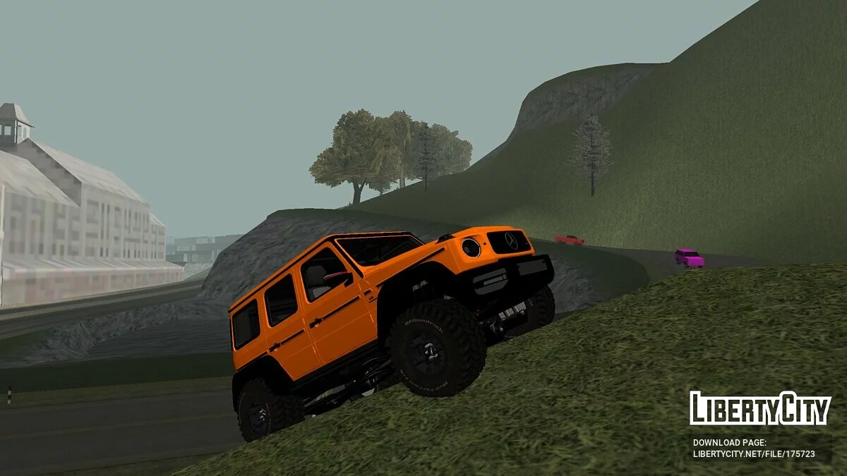 Mercedes-Benz MB G63 AMG 4X4² Crazy Color Edition / GTA San Andreas (iOS, Android)