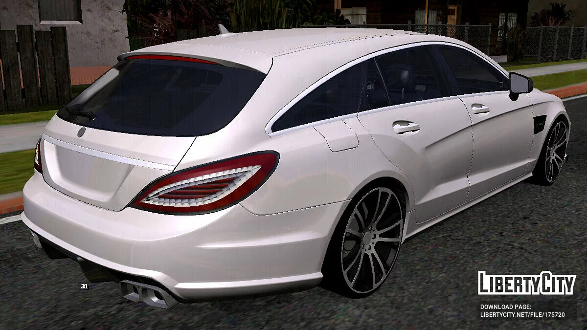 Mercedes-Benz CLS63 (только DFF) / GTA San Andreas (iOS, Android)