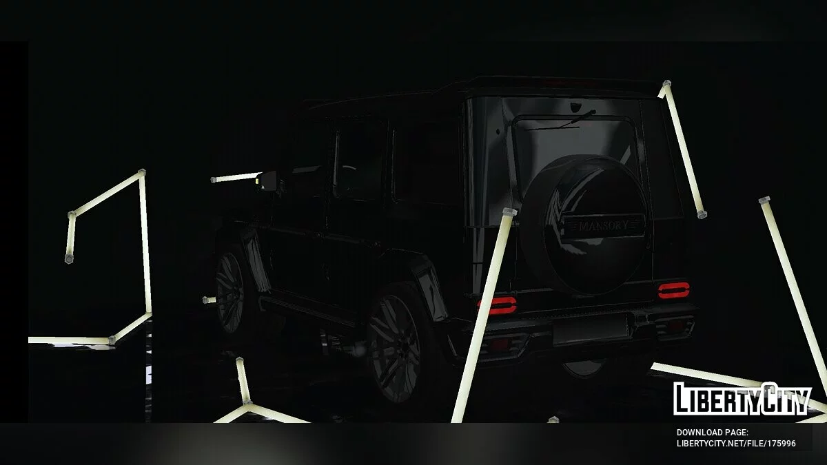 Mercedes-Benz G65 Mansory (только DFF) / GTA San Andreas (iOS, Android)
