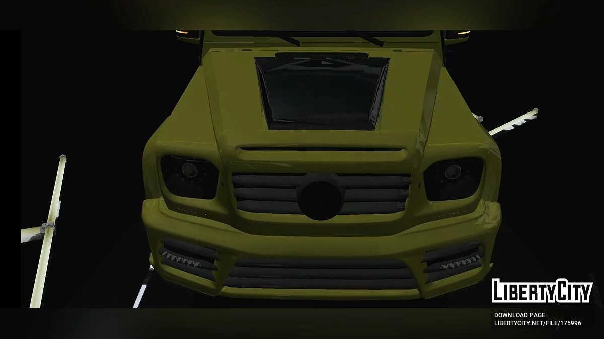 Mercedes-Benz G65 Mansory (только DFF) / GTA San Andreas (iOS, Android)