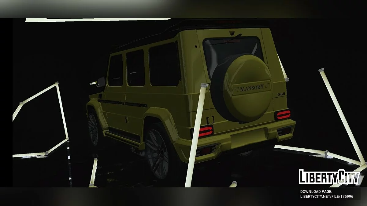 Mercedes-Benz G65 Mansory (только DFF) / GTA San Andreas (iOS, Android)