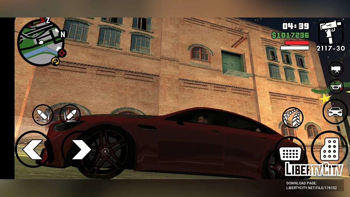 Mercedes Benz GT63s AMG / GTA San Andreas (iOS, Android)