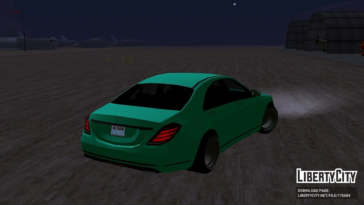 Скачать Mercedes Benz S350 Bluetec Amoral Edition (SA Style) для GTA San  Andreas (iOS, Android)