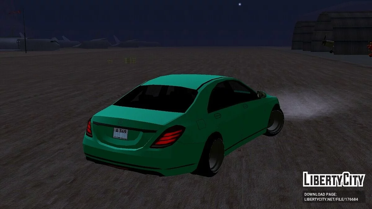 Mercedes Benz S350 Bluetec Amoral Edition (SA Style) / GTA San Andreas (iOS, Android)