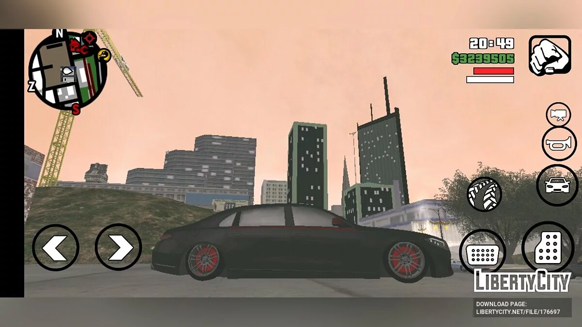 Mercedes Benz S650 Maybach 2022 / GTA San Andreas (iOS, Android)