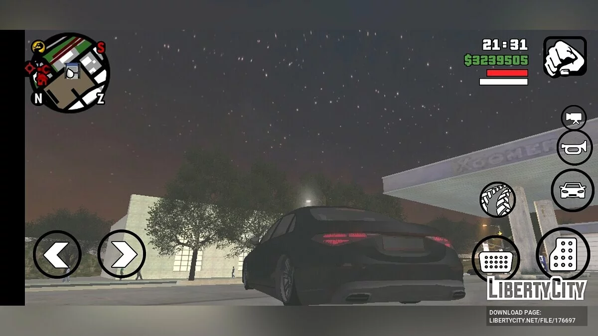 Mercedes Benz S650 Maybach 2022 / GTA San Andreas (iOS, Android)