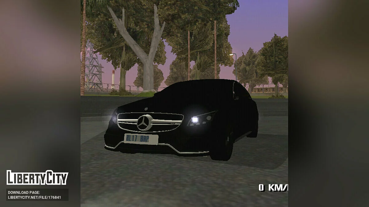 Mercedes CLS 63 AMG / GTA San Andreas (iOS, Android)