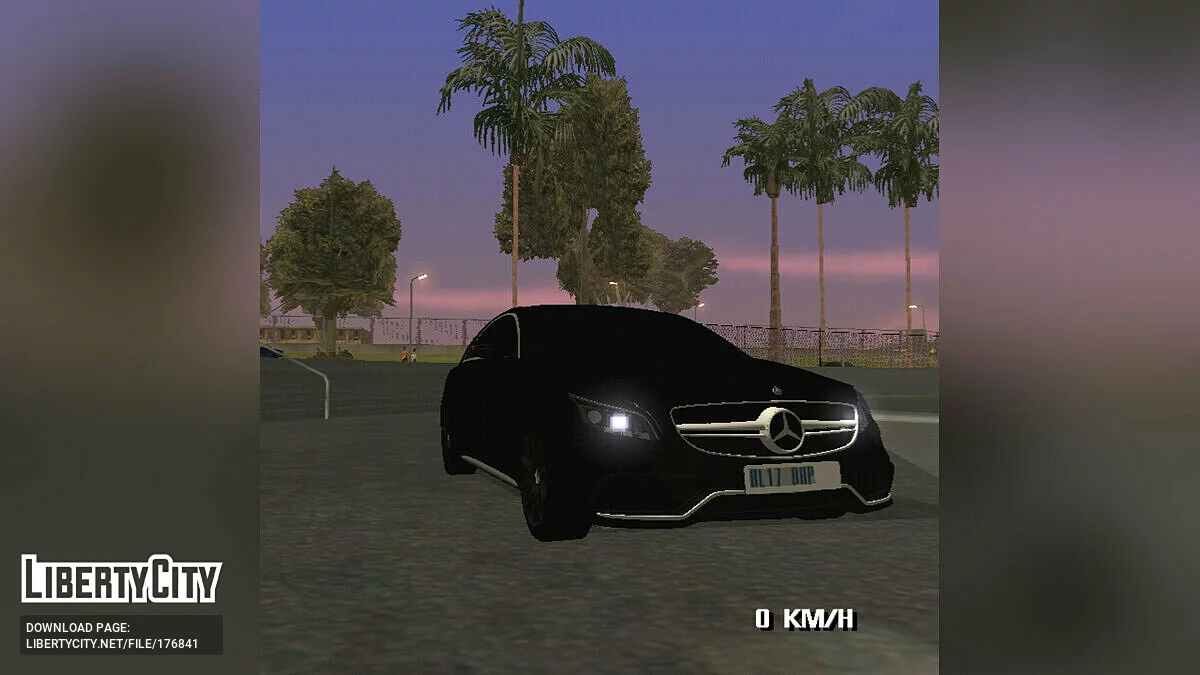 Mercedes CLS 63 AMG / GTA San Andreas (iOS, Android)