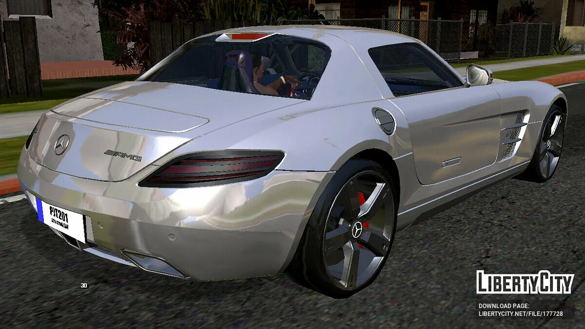 Mercedes-Benz AMG Sls (только DFF) / GTA San Andreas (iOS, Android)
